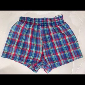 HONORS baby Boy checkered Shorts 🩳 6M